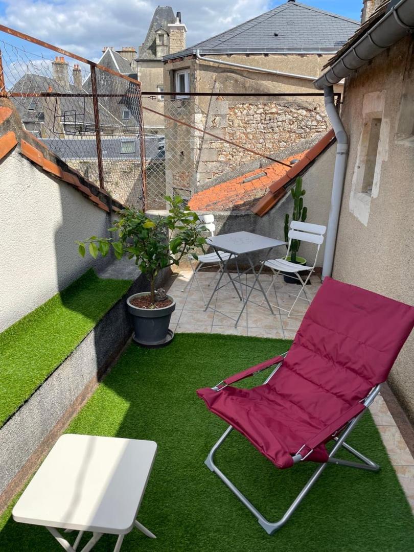 So British ! Appart Atypique Et Sa Petite Terrasse Poitiers Exteriör bild